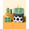 Skip Hop Big Kid’s Backpack, 14 inches, 3 years+, Sparks Seashell(Soccer)