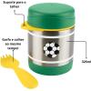 Skip Hop Insulated Baby Food Jar, Sparks Truck, Stainless Steel, Holds 11oz(Soccer)