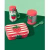 Skip Hop Insulated Baby Food Jar, Sparks Truck, Stainless Steel, Holds 11oz(Strawberry)