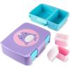 Skip Hop Kids Bento Lunch Box, Ages 3+, Zoo Butterfly(Narwhal)