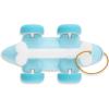 Skip Hop Musical Baby Toy with Sounds Lights and Music, Farmstand Feelin’ Clucky Tambourine, Age 9m+(Dinosaur Pull Along)