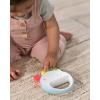 Skip Hop Musical Baby Toy with Sounds Lights and Music, Farmstand Feelin’ Clucky Tambourine, Age 9m+(Farmstand Tambourine)