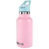 Skip Hop Stainless Steel Kids Canteen Bottle with Stickers, Straw 12.85 oz Pink(Pink)