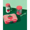 Skip Hop Toddler Sippy Cup with Straw, Sparks Stainless Steel Straw Bottle, Truck(Strawberry)