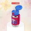 Skip Hop Toddler Sippy Cup with Straw, Zoo Stainless Steel Straw Bottle, Dog, 12 Oz(Butterfly)