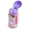 Skip Hop Toddler Sippy Cup with Straw, Zoo Stainless Steel Straw Bottle, Dog, 12 Oz(Narwhal)