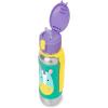 Skip Hop Toddler Sippy Cup with Straw, Zoo Stainless Steel Straw Bottle, Dog, 12 Oz(Unicorn)