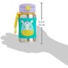 Skip Hop Toddler Sippy Cup with Straw, Zoo Stainless Steel Straw Bottle, Dog, 12 Oz(Unicorn)