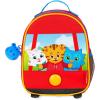 Skip Hop x Daniel Tiger Mini Toddler Backpack, Preschool Ages 1-4, Trolley Friends(Mini Daniel & Friends)