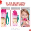 Skip Hop x Daniel Tiger Toddler Sippy Cup with Straw, Trolley Friends(Llama)