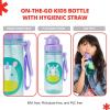 Skip Hop x Daniel Tiger Toddler Sippy Cup with Straw, Trolley Friends(Unicorn)