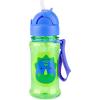 Skip Hop Toddler Sippy Cup with Straw, Zoo Straw Bottle with Tritan Renew, 12 oz. Dino(Dino)