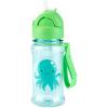 Skip Hop Toddler Sippy Cup with Straw, Zoo Straw Bottle with Tritan Renew, 12 oz. Dino(Octopus)
