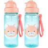 Skip Hop x Daniel Tiger Toddler Sippy Cup with Straw, Trolley Friends(Pink)