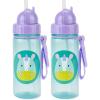 Skip Hop x Daniel Tiger Toddler Sippy Cup with Straw, Trolley Friends(Unicorn)