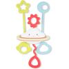 Skip Hop Shape Sorting Toy with Shapes and Feelings, Shape Sorting Baby Toy, Silver Lining Cloud(Pull & Play)