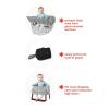 Skip Hop Shopping Cart Cover, Take Cover, Swirl Dot