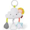 Skip Hop Shape Sorting Toy with Shapes and Feelings, Shape Sorting Baby Toy, Silver Lining Cloud(Cloud Rattle)