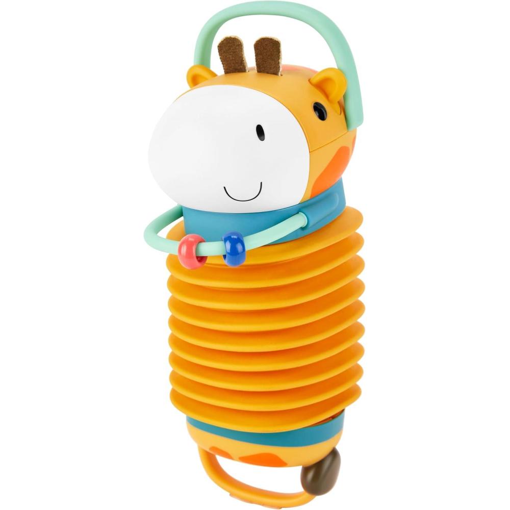 imageSkip Hop Developmental Learning Crawl Toy Beetbox Farmstand Grow ampamp PlayGiraffe Accordion