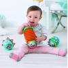 Skip Hop Developmental Learning Crawl Toy Beetbox, Farmstand Grow & Play(Hedgehog Accordion)