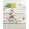 Skip Hop Tummy Time Mat, 3-in-1 Activity Baby Play Gym, Age 0+, Farmstand Grow & Play, Green(Farmstand Gym)