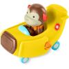 Skip Hop Toddler Cause & Effect Toy for Toddlers 2+, Car Plane Toy with Monkey Figurine, Zoo Crew(Car to Plane Set)