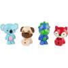 Skip Hop Toddler Cause & Effect Toy for Toddlers 2+, Car Plane Toy with Monkey Figurine, Zoo Crew(Figure Pack)