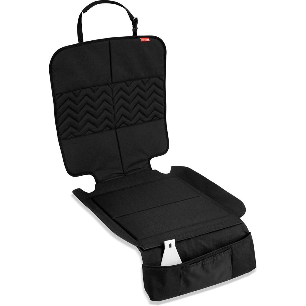 imageSkip Hop Clean Child Car Seat Protector Universal Baby Carseat Cover with Clean Sweep Crumb CatcherCar Seat Protector