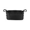 Skip Hop Ultimate Stroller Organizer Universal Fit with Adjustable Straps, Magnetic Flaps and Convertible Design That fits 40 oz. tumblers(Black)