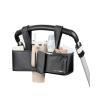 Skip Hop Ultimate Stroller Organizer Universal Fit with Adjustable Straps, Magnetic Flaps and Convertible Design That fits 40 oz. tumblers(Ultimate Black)