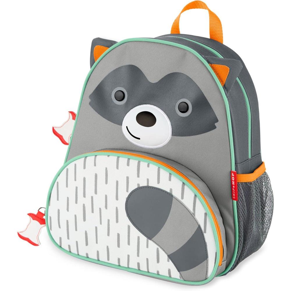 imageSkip Hop Toddler Backpack Zoo Preschool Ages 34 CatRaccoon