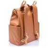 Skip Hop Diaper Bag Backpack: Greenwich Multi-Function Baby Travel Bag with Changing Pad and Stroller Straps, Toffee