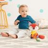 Skip Hop Bandana Buddies Baby Activity Chime & Teether Stroller Toy, Elephant, 3×2.5×7 Inch (Pack of 1)(Fox)