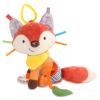 Skip Hop Bandana Buddies Baby Activity Chime & Teether Stroller Toy, Elephant, 3×2.5×7 Inch (Pack of 1)(Fox)
