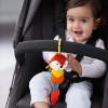 Skip Hop Bandana Buddies Baby Activity and Teething Toy with Multi-Sensory Rattle and Textures, Elephant(Fox)