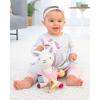 Skip Hop Bandana Buddies Baby Activity and Teething Toy with Multi-Sensory Rattle and Textures, Elephant(Llama)