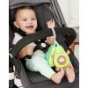 Skip Hop Soft Silicone Baby Teething Ring Toys Farmstand Teethe & Play Toy Set of 4, BPA-Free, Age 3m+(Avocado Stroller Toy)