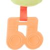 Skip Hop Soft Silicone Baby Teething Ring Toys Farmstand Teethe & Play Toy Set of 4, BPA-Free, Age 3m+(Broccoli Stroller Toy)