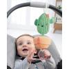 Skip Hop Soft Silicone Baby Teething Ring Toys Farmstand Teethe & Play Toy Set of 4, BPA-Free, Age 3m+(Cactus Stroller Toy)