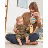 Skip Hop Soft Silicone Baby Teething Ring Toys Farmstand Teethe & Play Toy Set of 4, BPA-Free, Age 3m+(Discoverosity Stroller Toy)