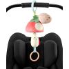 Skip Hop Soft Silicone Baby Teething Ring Toys Farmstand Teethe & Play Toy Set of 4, BPA-Free, Age 3m+(Mushroom Stroller Toy)