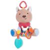 Skip Hop Bandana Buddies Baby Activity Chime & Teether Stroller Toy, Elephant, 3×2.5×7 Inch (Pack of 1)(Kangaroo)