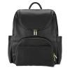 Skip Hop Diaper Bag Backpack: Evermore, Multi-Function Baby Travel Bag 6 in 1, Black(Black)