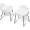 Skip Hop Toddler’s Activity Chairs, Set of 2, Metal, White(Kids Chairs)