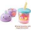 Skip Hop Pretend Play Zoo Ice Cream Shoppe Playset, Toy for Kids 2 Years and Up, Unicorn(Smoothie Food Play Set)
